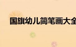 國旗幼兒簡筆畫大全（國旗幼兒簡筆畫）