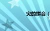 災的拼音（滅的拼音）