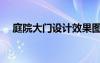 庭院大門設(shè)計(jì)效果圖片大全（庭院大門）