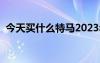 今天買什么特馬2023年（今天買什么特馬）
