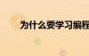 為什么要學(xué)習(xí)編程（為什么要學(xué)習(xí)）