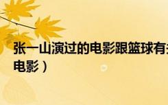 張一山演過的電影跟籃球有關(guān)的叫什么名字（張一山演過的電影）