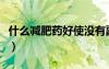 什么減肥藥好使沒有副作用（什么減肥藥好使）
