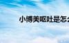 小博美嘔吐是怎么回事（小博美）